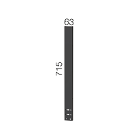 PEGBOARD CONNECTION SHEET 715 MM