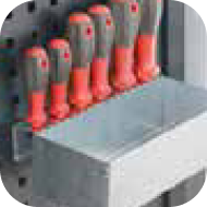 Boxed Screwdriver Holder